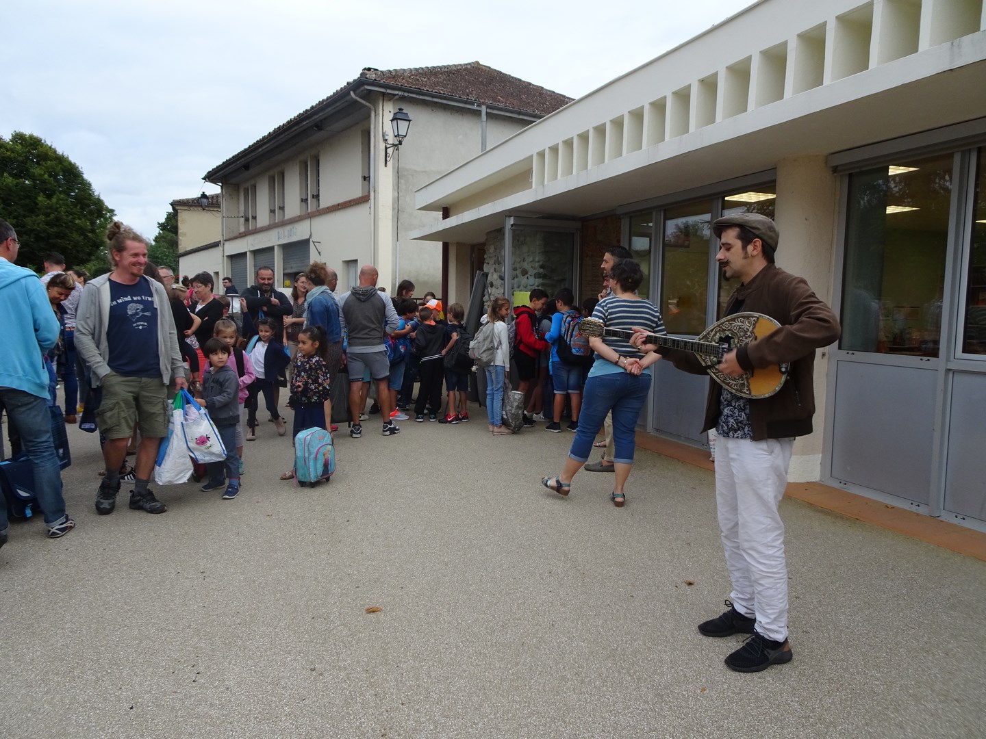 Un accueil en musique