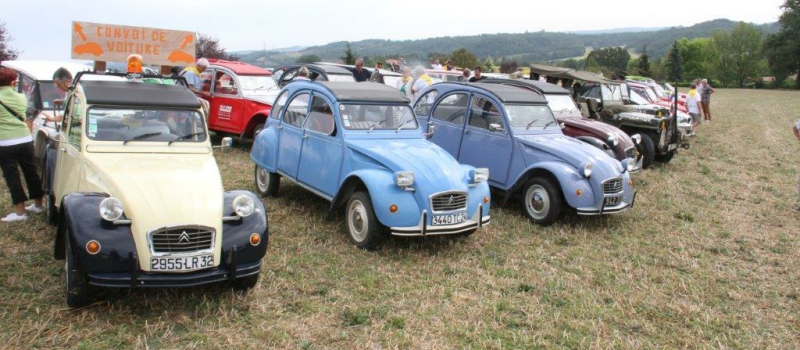Les Chevrons Lasséranais fêtent les 100 ans de Citroën