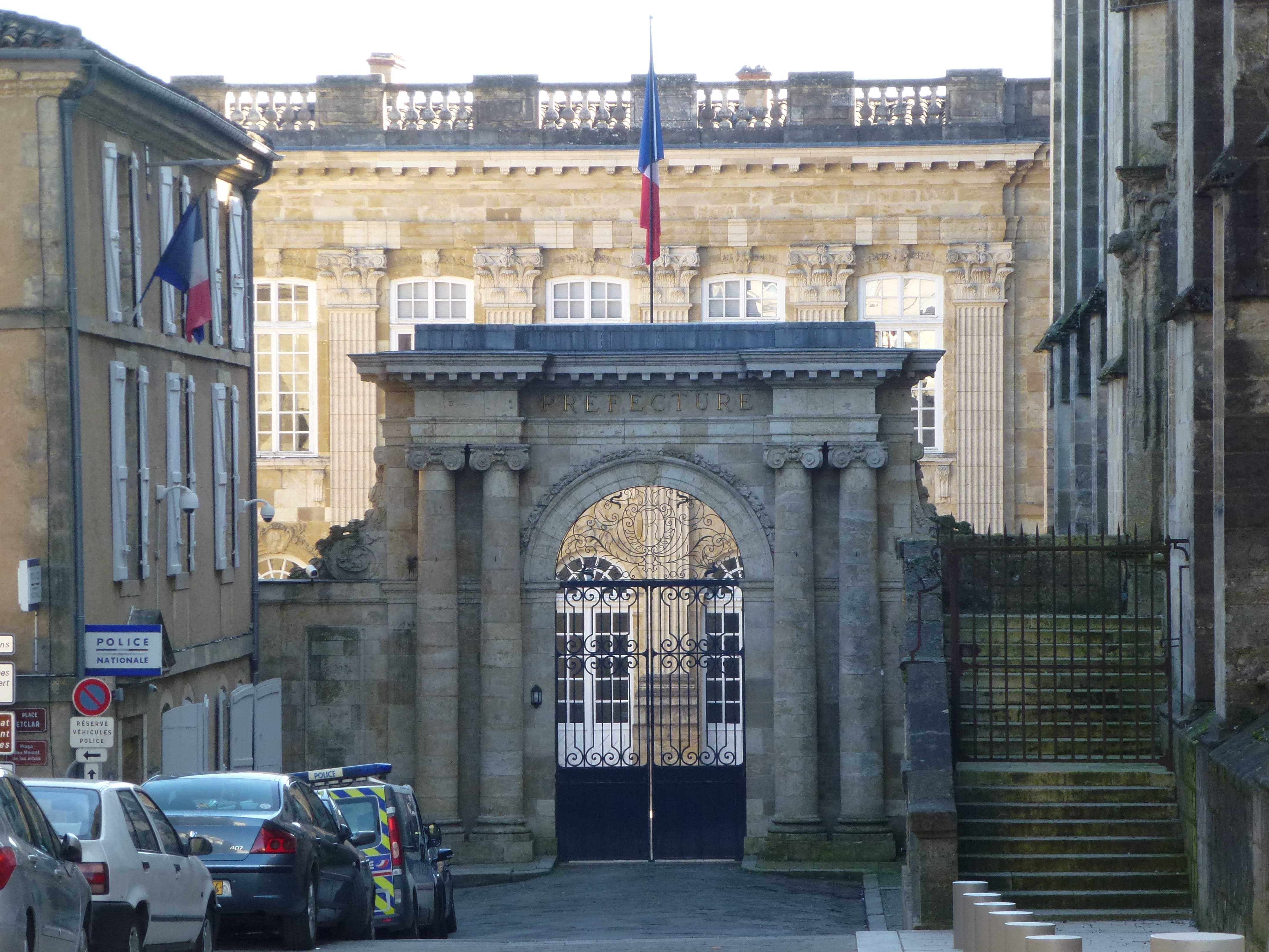 Préfecture en février 2019 - Photo ed