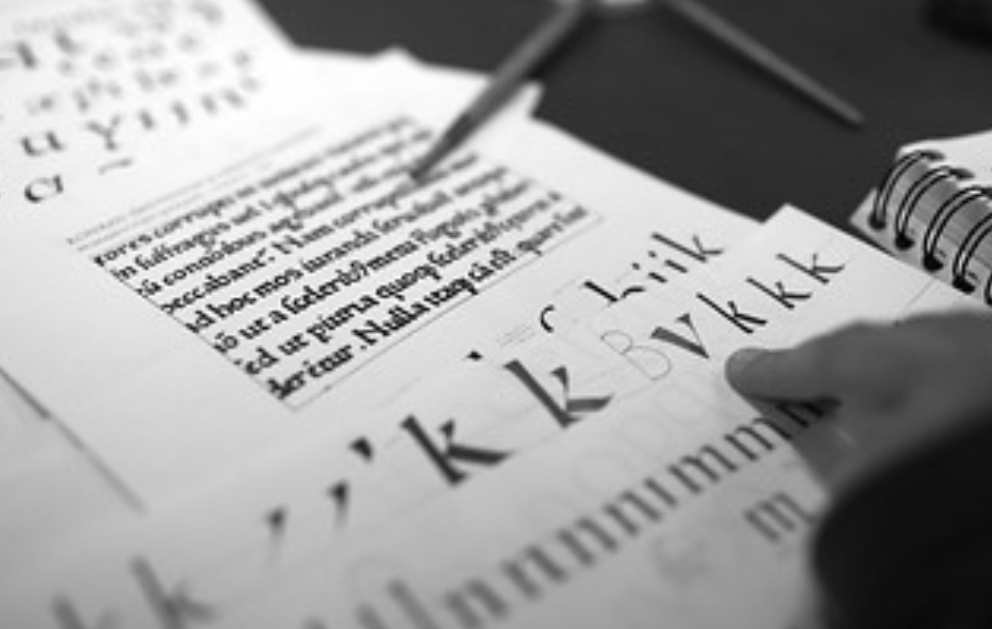 Calligraphie - Illustration Flickr.com