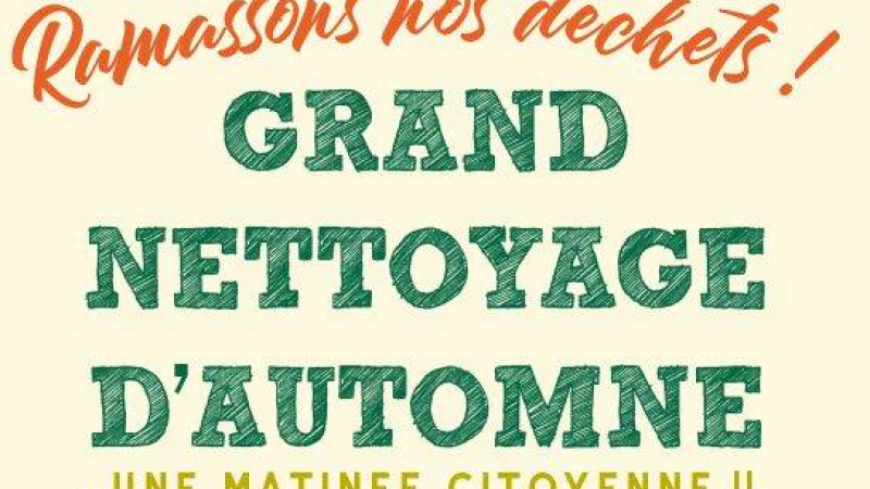 Grand nettoyage d’automne 