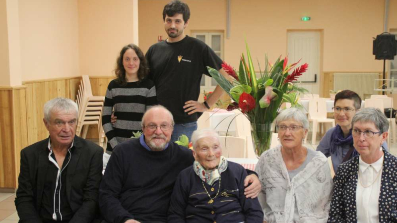 Madeleine Ducos a fêté ses 100 ans 