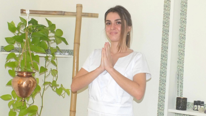 Amandine propose une esthétique basée sur l'ayurvéda