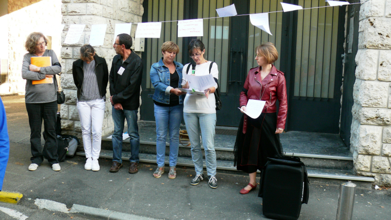Hommage rendu à Christine Renon