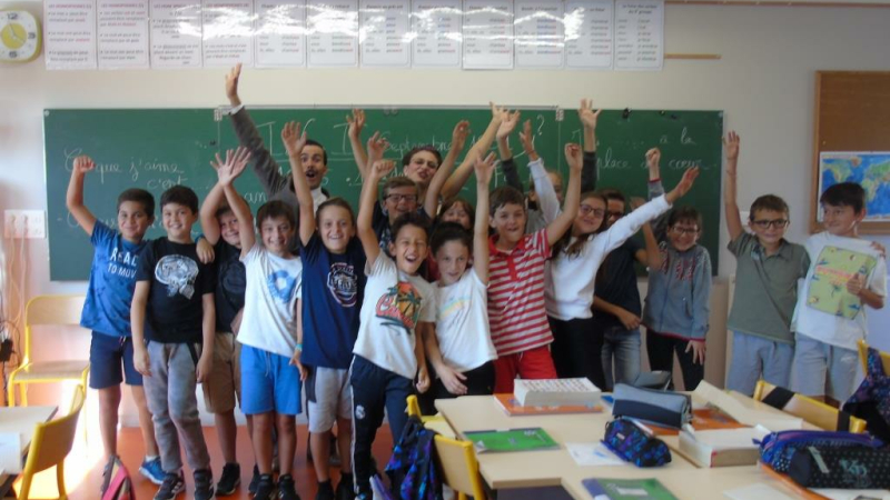 Le théâtre a fait irruption à l'école