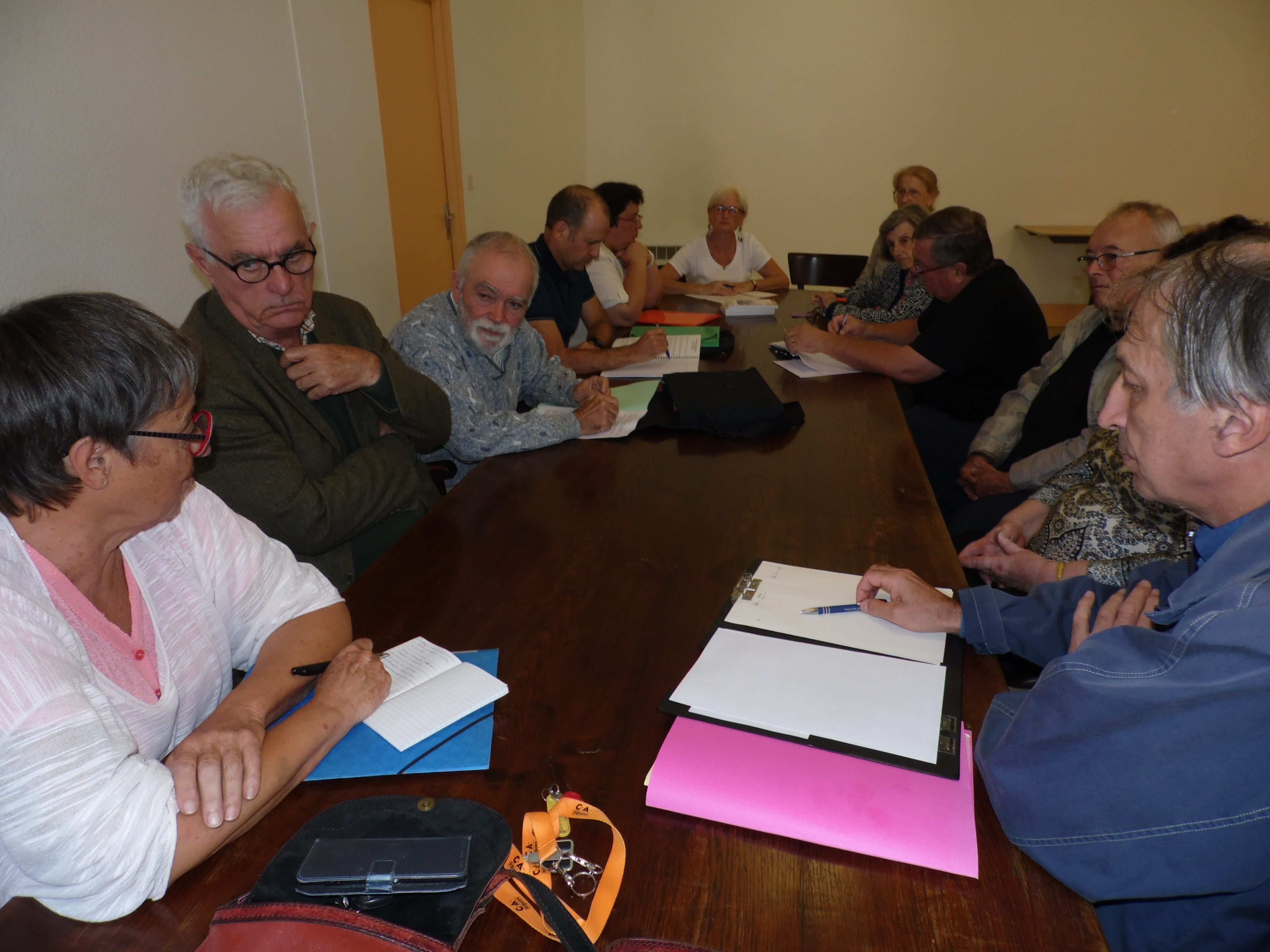 Photo de l'assemblée générale 2018 -  Une photo de Marcel Lavedan