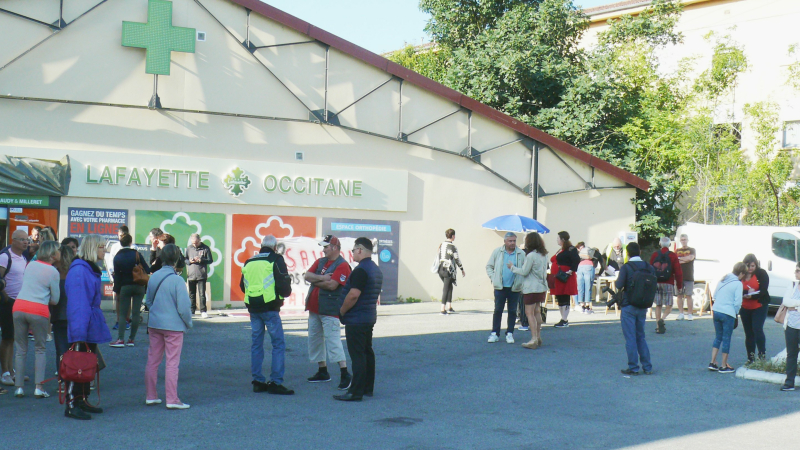 "La pharmacie Lafayette sous le coup d'un redressement judiciaire", selon le syndicat FO