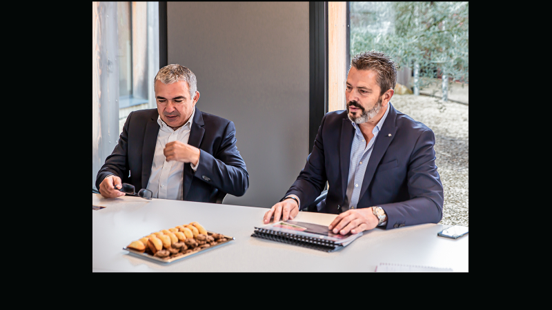 Le président de la CCI chez Gers Distribution