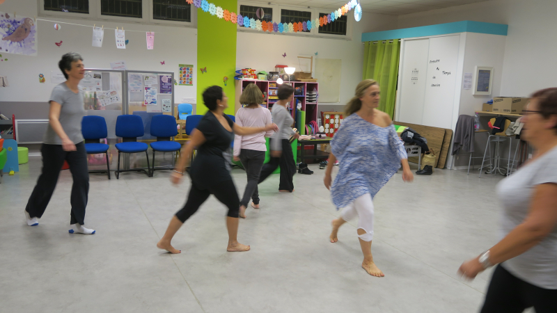Reprise des cours à Biodanza