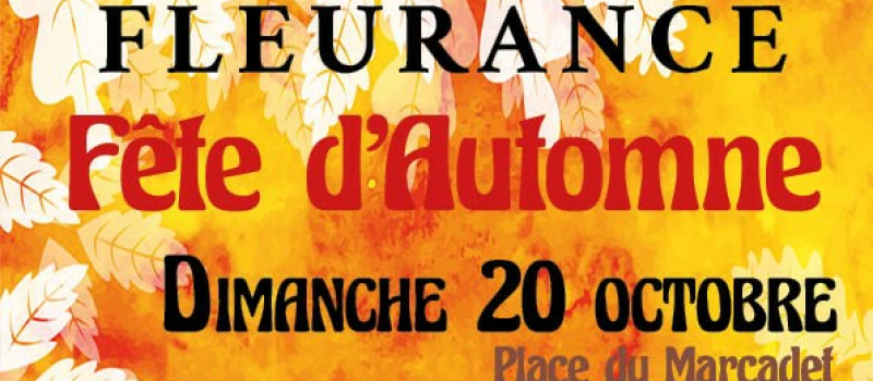 Bonjour l'automne !