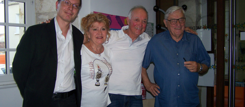 Claude Cancès : rencontre de l'ancien patron de la PJ, à la médiathèque de Saint-Clar