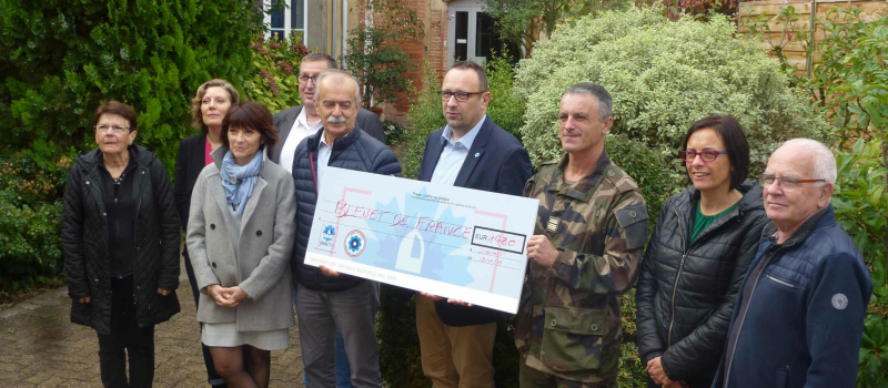 Un geste très généreux en faveur des Bleuets de France