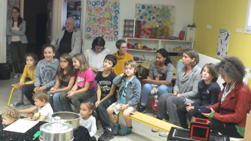 Sympathique goûter des familles
