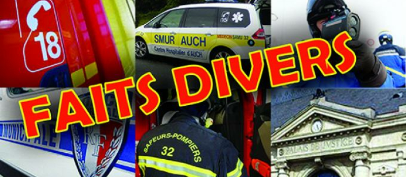Trois accidents de voiture