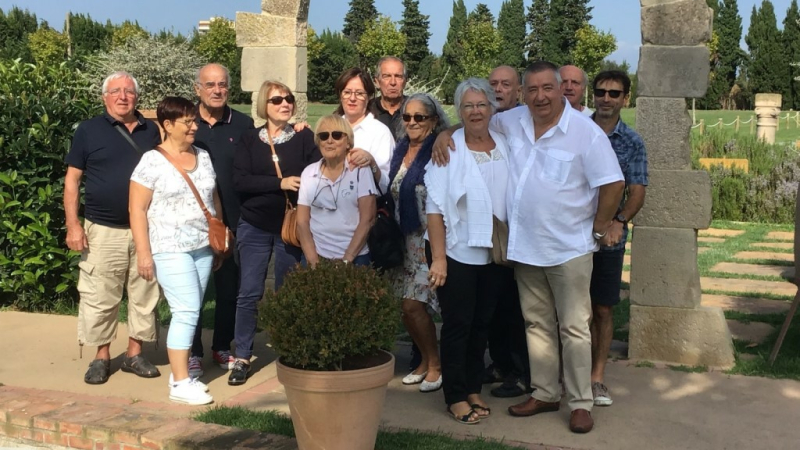 Les (anciens) footballeurs vicois en balade