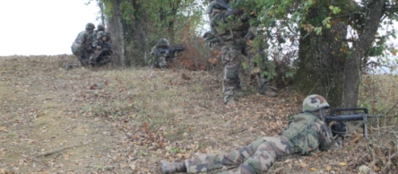 Exercice pour les réservistes de l'Armée de Terre