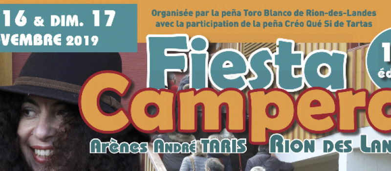 Fiesta Campera Rion des Landes 16 et 17 novembre