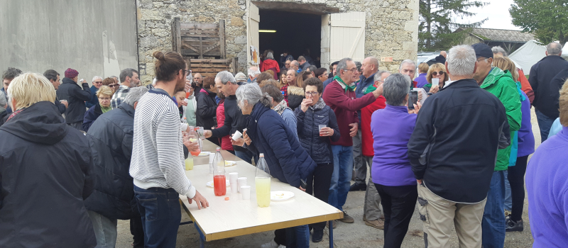 Comme chaque année, la traditionnelle Rando de l'Alambic