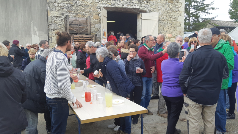 Comme chaque année, la traditionnelle Rando de l'Alambic