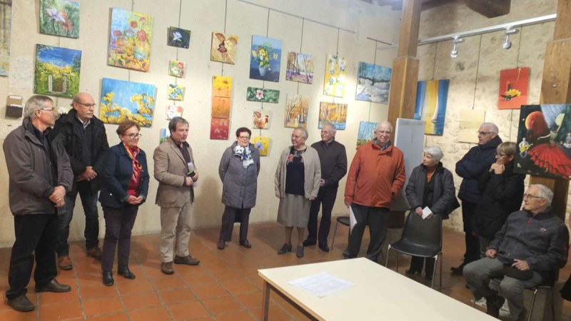 Pierrette Ricaud expose à la Cavéa