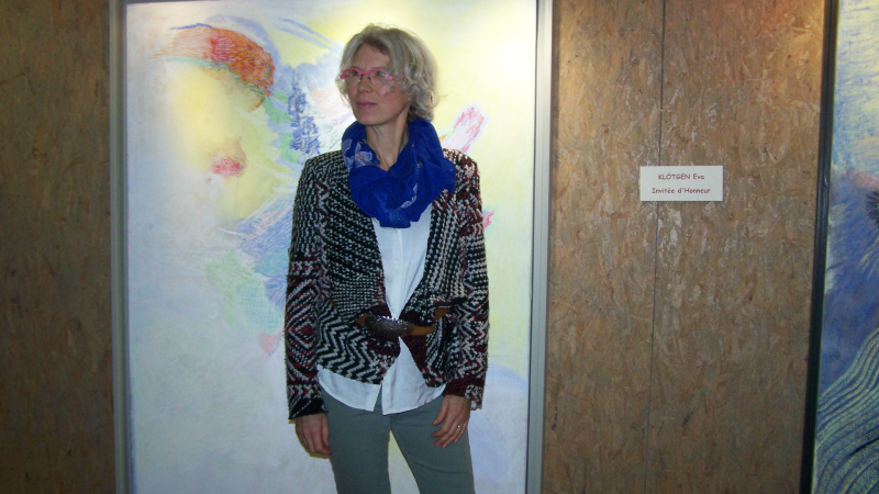 Eva Klötgen expose au 19e Salon de la Saint Martin des Muses d'Europe