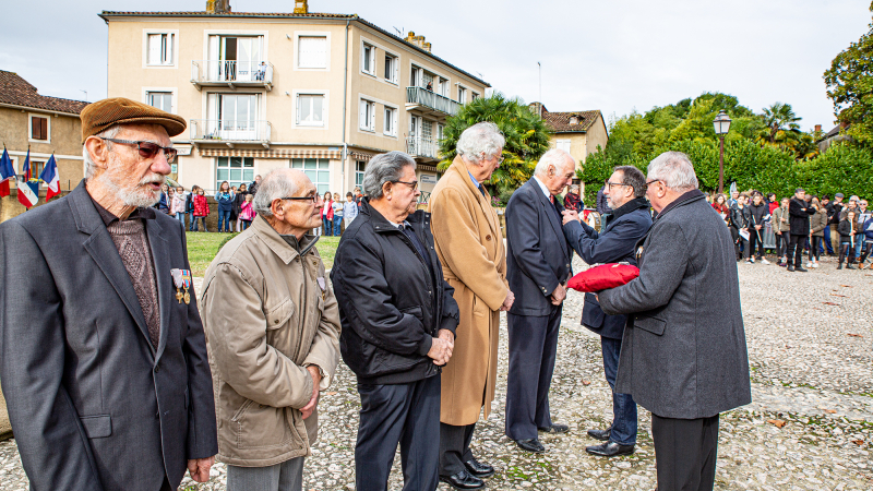 Commémoration du 11 novembre 1918, à Nogaro  