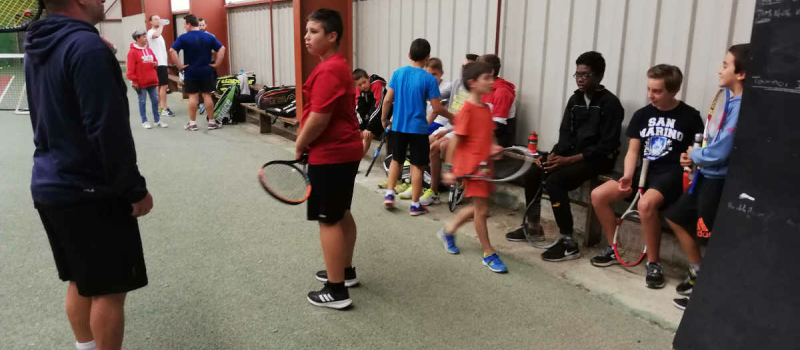 La préparation de la saison à venir au tennis-club valencien