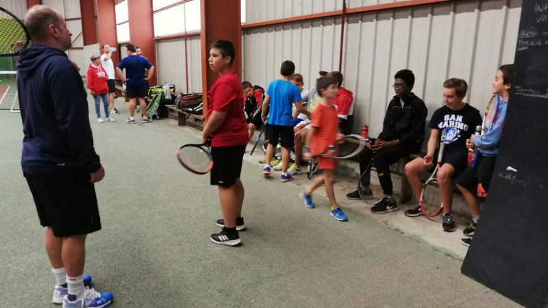 La préparation de la saison à venir au tennis-club valencien