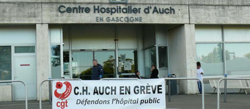 L'hôpital d'Auch est vraiment malade, le personnel est inquiet sur son avenir