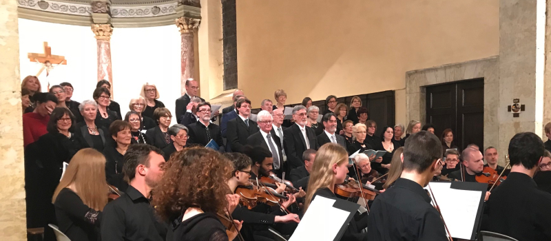 L’Atelier Vocal d’Auch, en concert, en l’église Saint-Orens