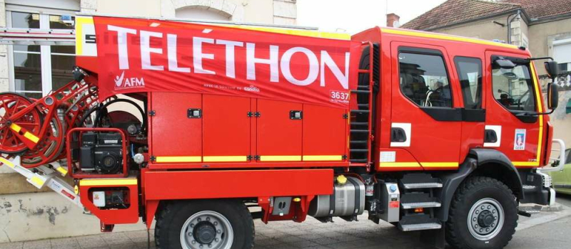 Les sapeurs-pompiers pour le Téléthon