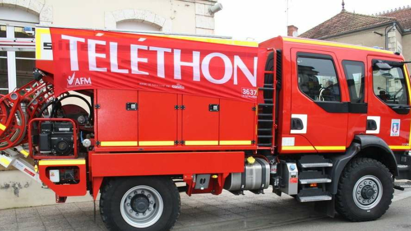 Les sapeurs-pompiers pour le Téléthon