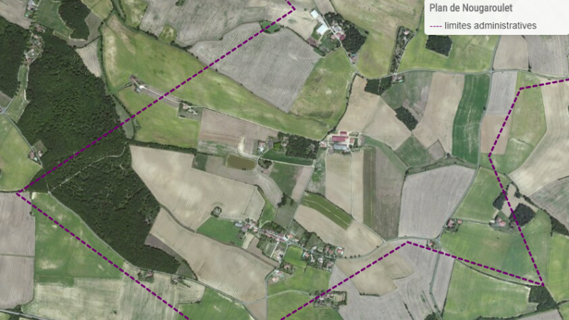 Mise à jour du plan cadastral