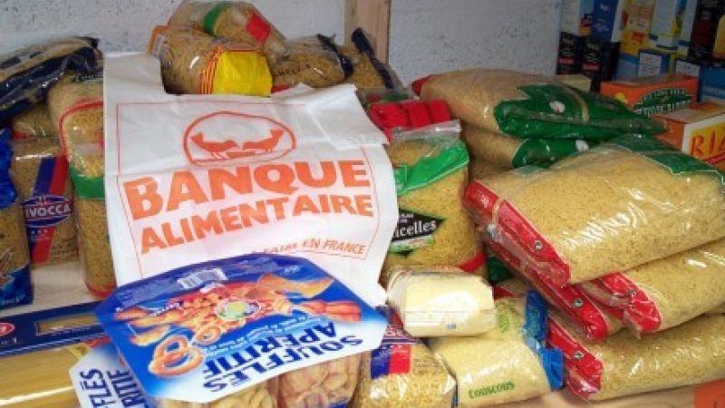 Collecte de la Banque alimentaire à Nogaro  