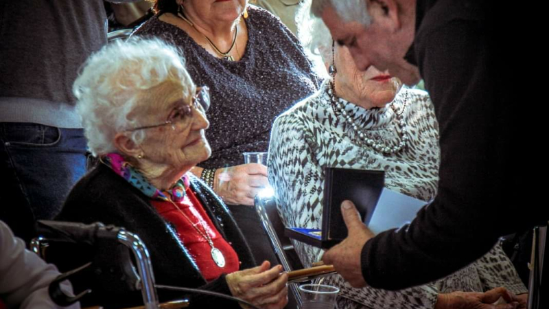 La maîtresse d’école fête ses 100 ans