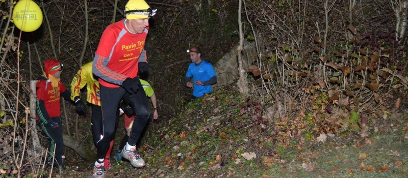 Le Téléthon a le soutien de Pavie Trail Course Nature