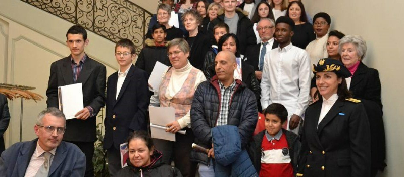 Cérémonie d'accueil dans la nationalité française