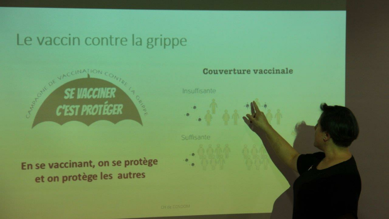 Les professionnels de santé aussi doivent être sensibilisés à la vaccination