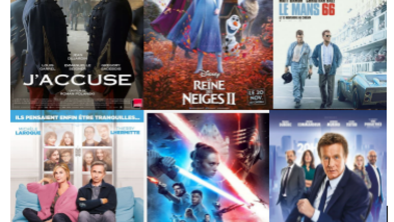 Programme de cinéma : trois semaines en décembre