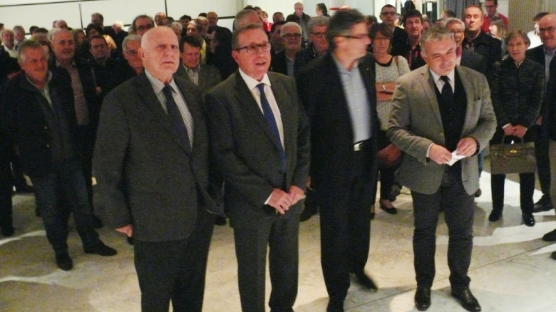 Hommage de trois présidents de la CCI au quatrième d'entre eux