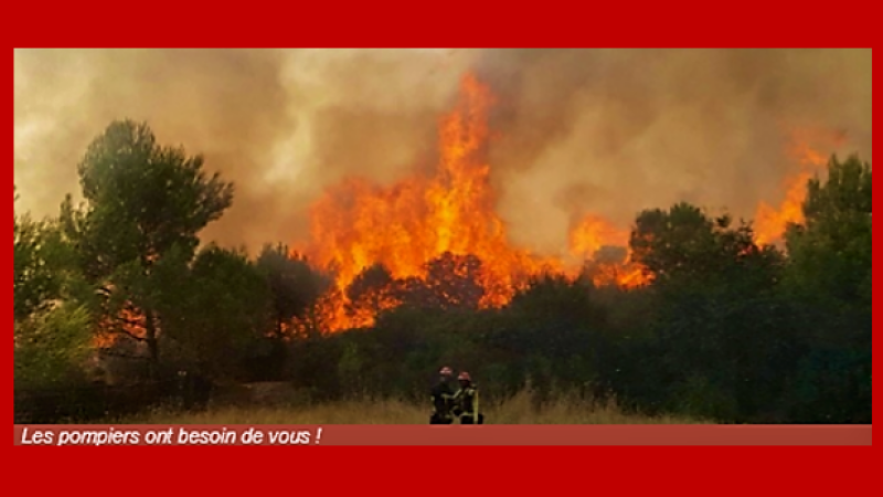 Les pompiers ont besoin de vous !