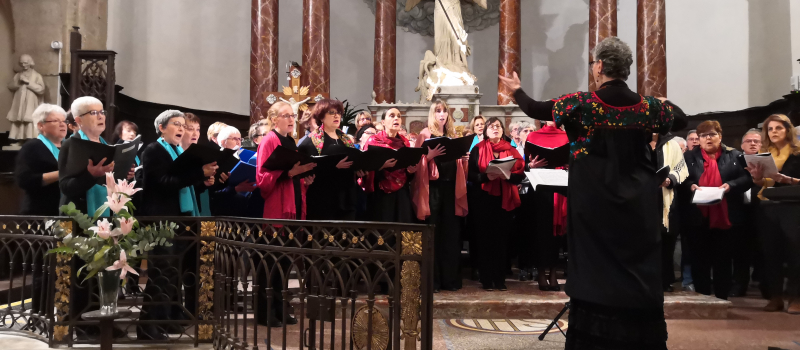 La chorale chants du monde "Zingarella" de l'Isle-Jourdain