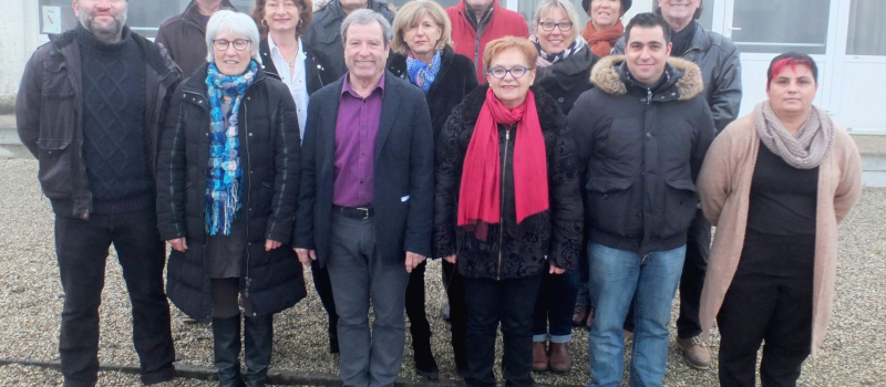 Le maire, Marie-Thérèse Broca-Lannaud, dévoile la liste qui sera présente aux élections municipales