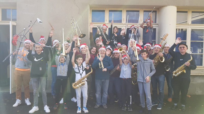 Concert de Noël par l'école de musique