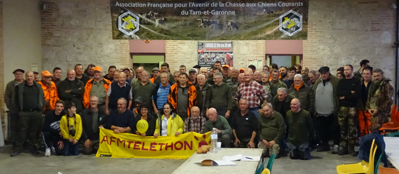 Les chasseurs, acteurs du Téléthon
