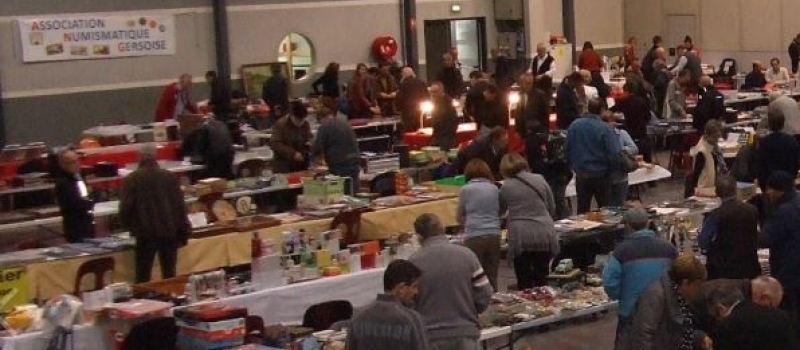 Succès pour la 10e bourse de l'Association Numismatique Gersoise
