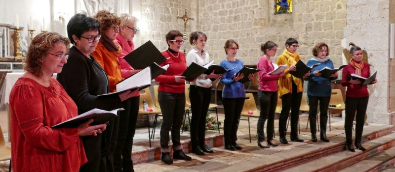Deux chorales dans l’église ce vendredi 20 décembre