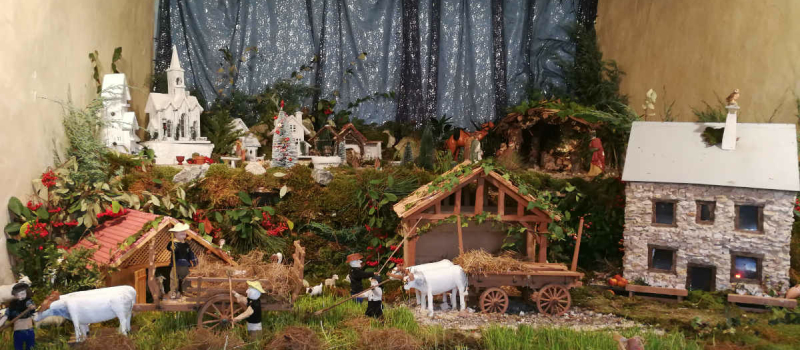 Encore un nouveau thème pour la crèche de la commune