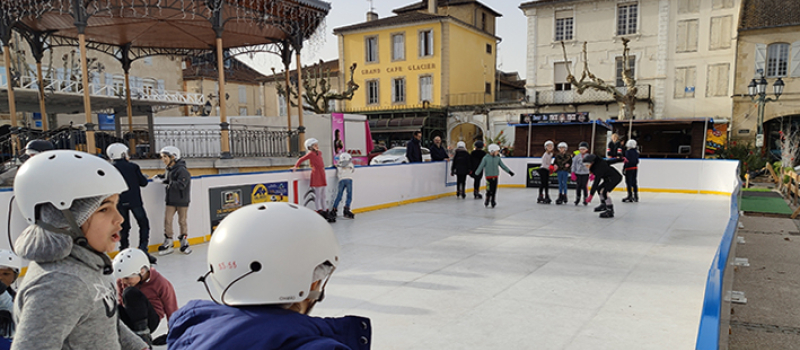 La patinoire démarre fort