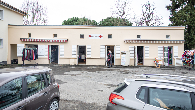 Le bâtiment de la Croix-Rouge inauguré au Houga  